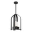 Hubbardton Forge 2023 Coastal Black Opal Glass (GG) Multi Triomphe Outdoor Lantern