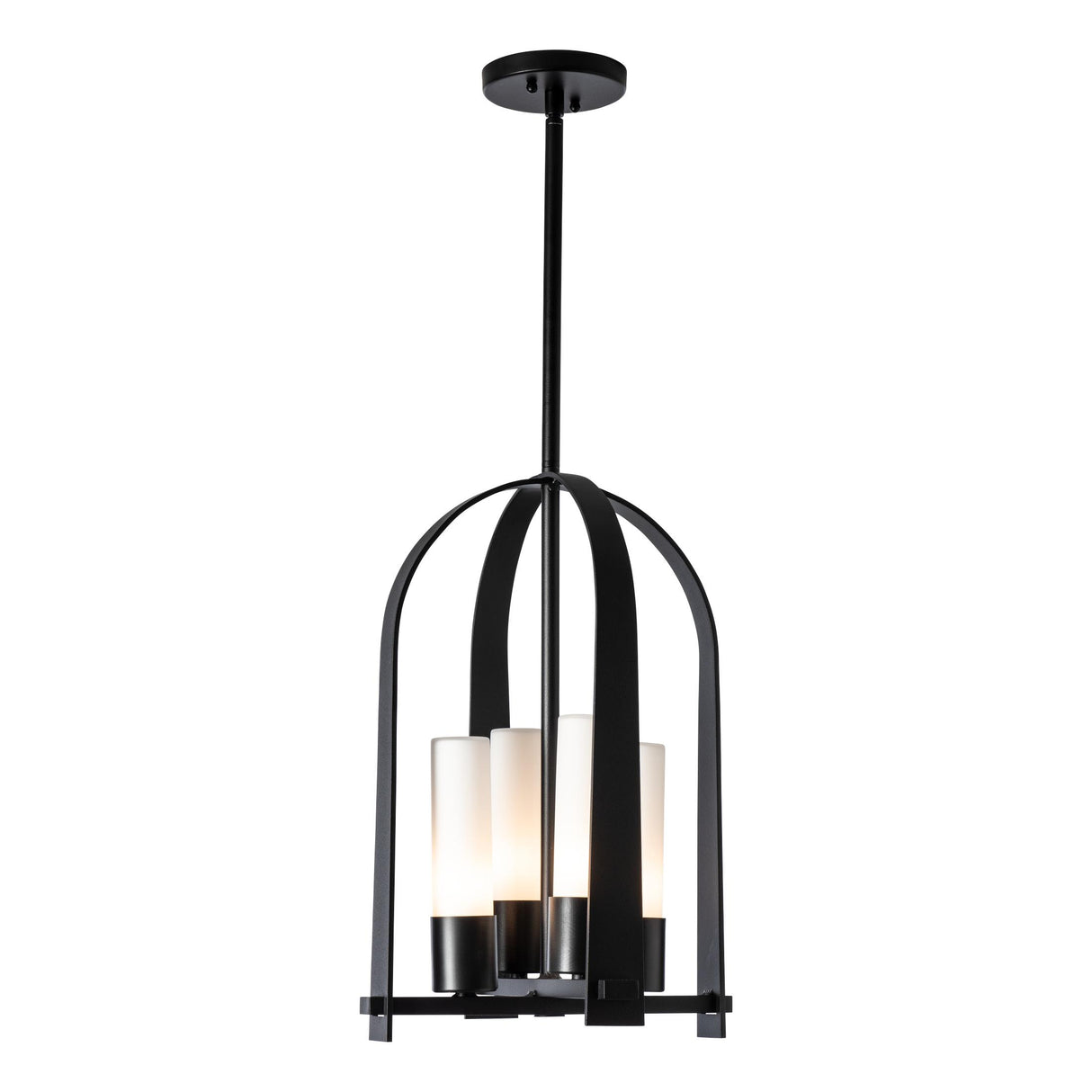Hubbardton Forge 2023 Coastal Black Opal Glass (GG) Multi Triomphe Outdoor Lantern