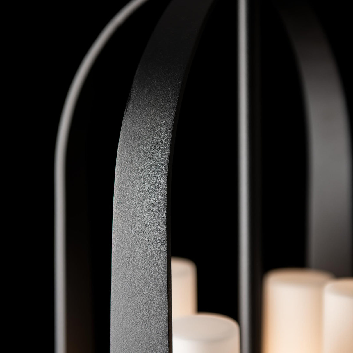 Hubbardton Forge 2023 Coastal Black Opal Glass (GG) Multi Triomphe Outdoor Lantern