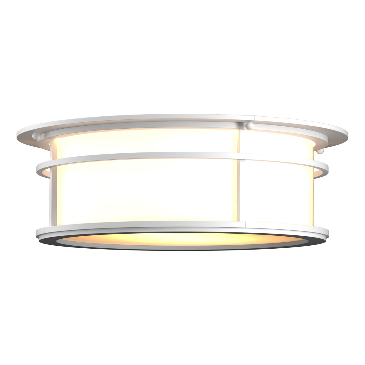 Hubbardton Forge 2016 Coastal White Opal Glass (GG) Province Outdoor Flush Mount