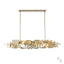 Hubbardton Forge 2025 Modern Brass Multi Brutus Large Pendant