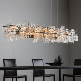 Hubbardton Forge 2023 Dark Smoke Seeded Clear Glass (II) Standard Fusion Pendant