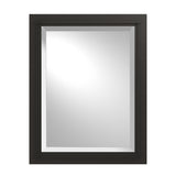 Hubbardton Forge 2006 Dark Smoke Metra Beveled Mirror