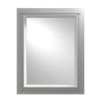 Hubbardton Forge 2006 Vintage Platinum Metra Beveled Mirror