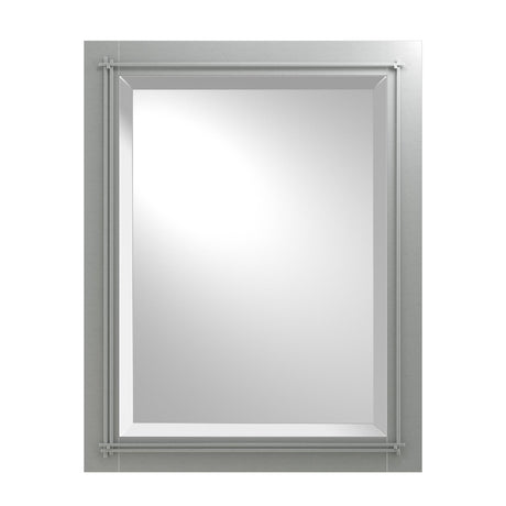 Hubbardton Forge 2006 Vintage Platinum Metra Beveled Mirror