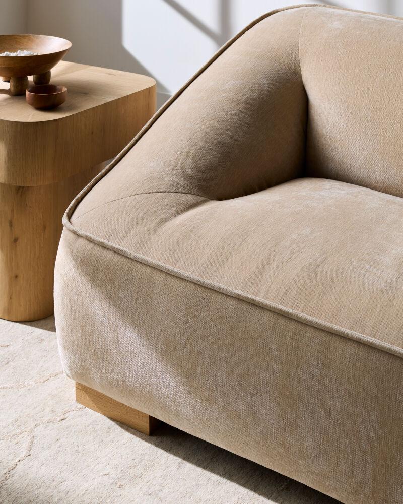 Surya Alba ALBA-001 32"H x 93"W x 42"D Sofa