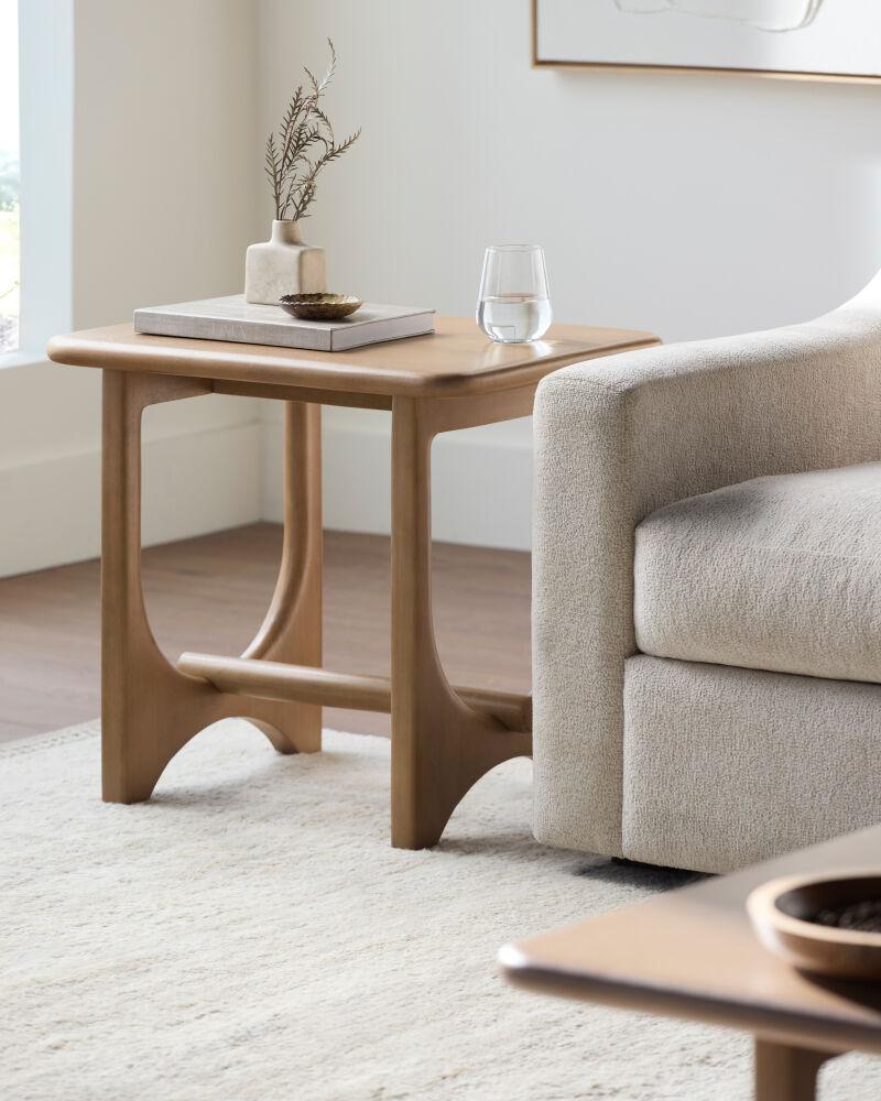 Surya Arland ARLD-003 22"H x 24"W x 18"D Accent Table