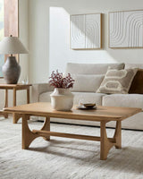 Surya Arland ARLD-005 18"H x 48"W x 27"D Accent Table