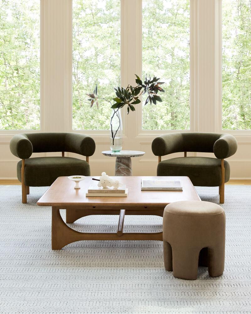 Surya Arland ARLD-007 18"H x 48"W x 48"D Accent Table
