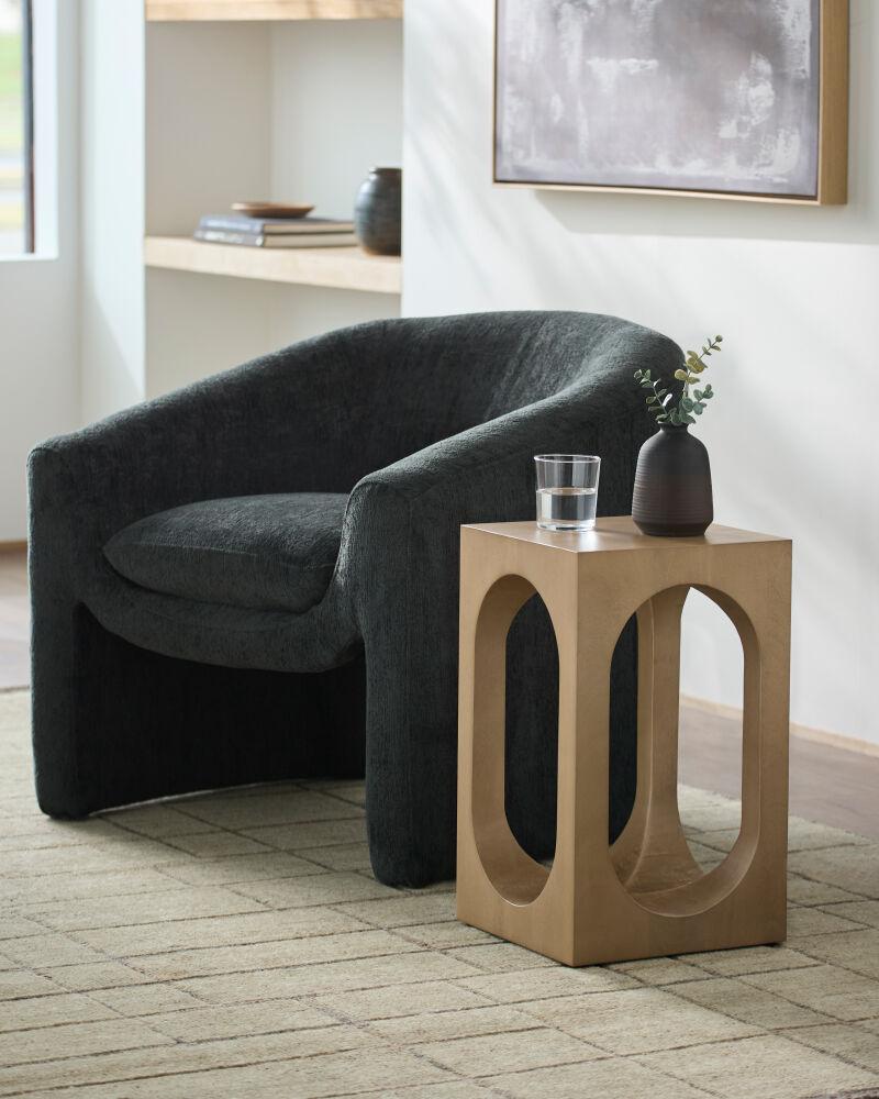 Surya Asner ASNR-001 20"H x 12"W x 12"D Accent Table