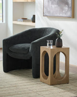 Surya Asner ASNR-001 20"H x 12"W x 12"D Accent Table