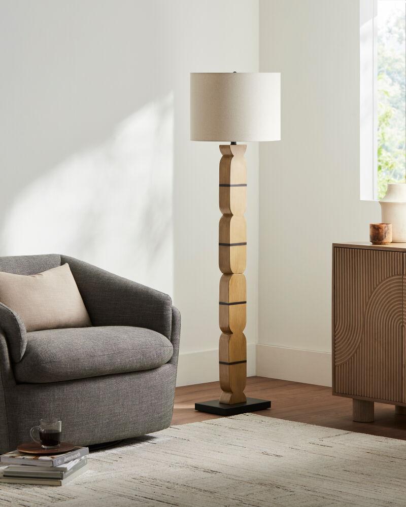 Livabliss Ayapel AYP-002 61"H x 16"W x 16"D Floor Lighting