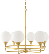Surya Bolbec BBC-001 28"L x 28"W x 39"H Ceiling Light