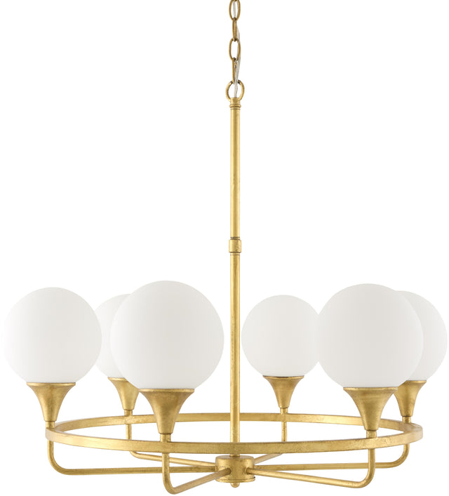 Surya Bolbec BBC-001 28"L x 28"W x 39"H Ceiling Light