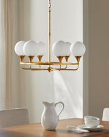 Surya Bolbec BBC-001 28"L x 28"W x 39"H Ceiling Lighting