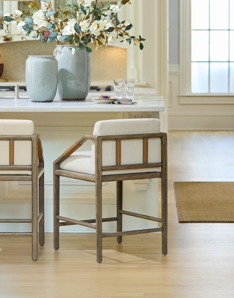 Surya Atra BOAT-004 34"H x 21"W x 23"D Dining Table/Seating