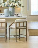 Surya Atra BOAT-004 34"H x 21"W x 23"D Dining Table/Seating