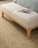 Surya Bradly BOBD-001 19"H x 61"W x 21"D Bench/Ottoman/Stool