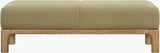 Surya Bradly BOBD-002 19"H x 61"W x 21"D Bench/Ottoman/Stool