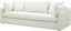 Surya Capitola BOCP-001 26"H x 95"W x 43"D Sofa