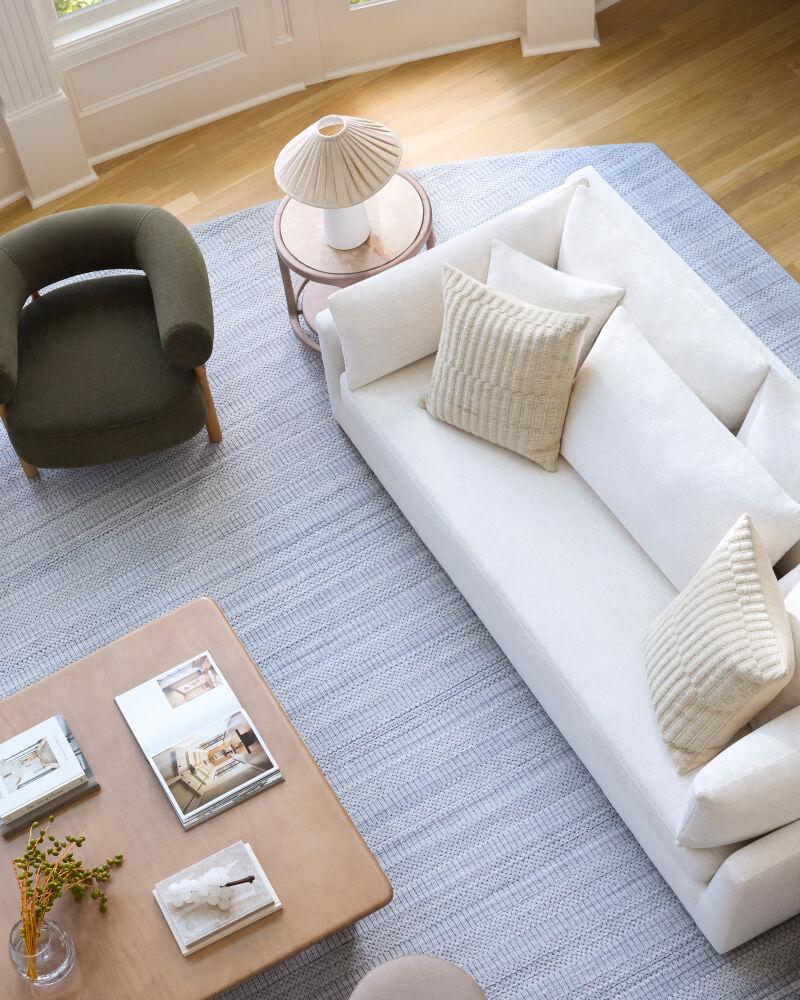 Surya Capitola BOCP-001 34"H x 95"W x 44"D Sofa