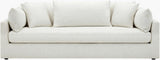 Surya Capitola BOCP-001 34"H x 95"W x 44"D Sofa