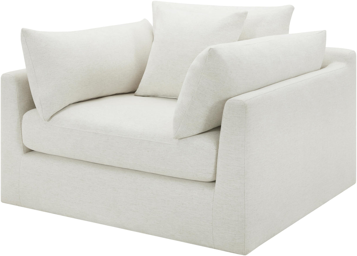 Surya Capitola BOCP-002 26"H x 47"W x 43"D Accent and Lounge Chairs