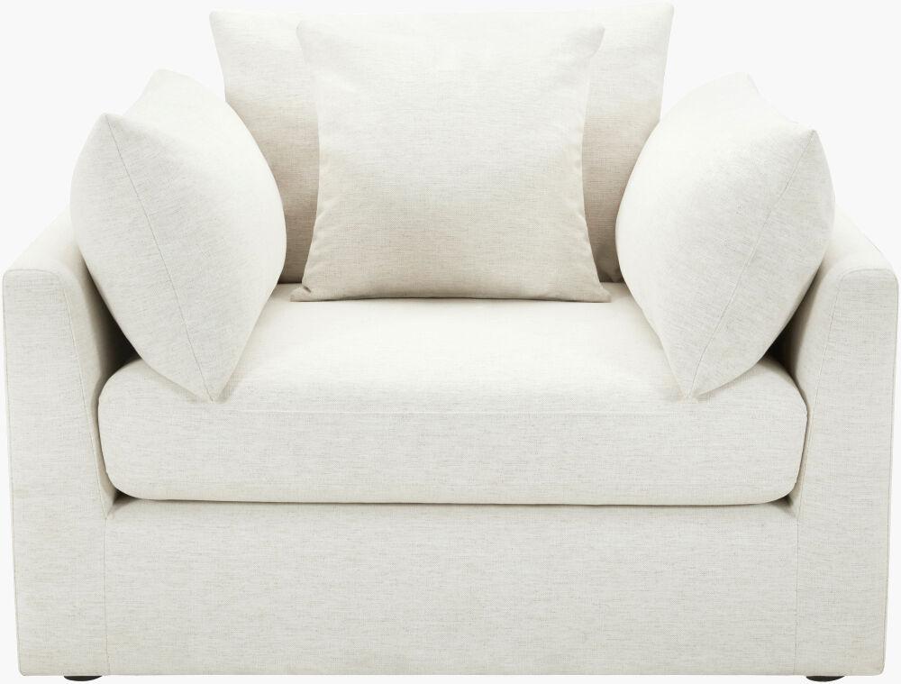 Surya Capitola BOCP-002 34"H x 47"W x 44"D Accent Chair