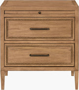 Surya Hermosa BOHR-005 26"H x 24"W x 18"D Accent Table