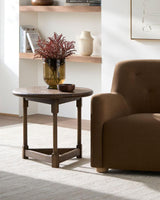 Surya Leandro BOLE-002 22"H x 25"W x 25"D Accent Table
