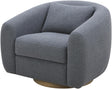 Surya Loma BOLM-002 30"H x 37"W x 33"D Accent and Lounge Chairs