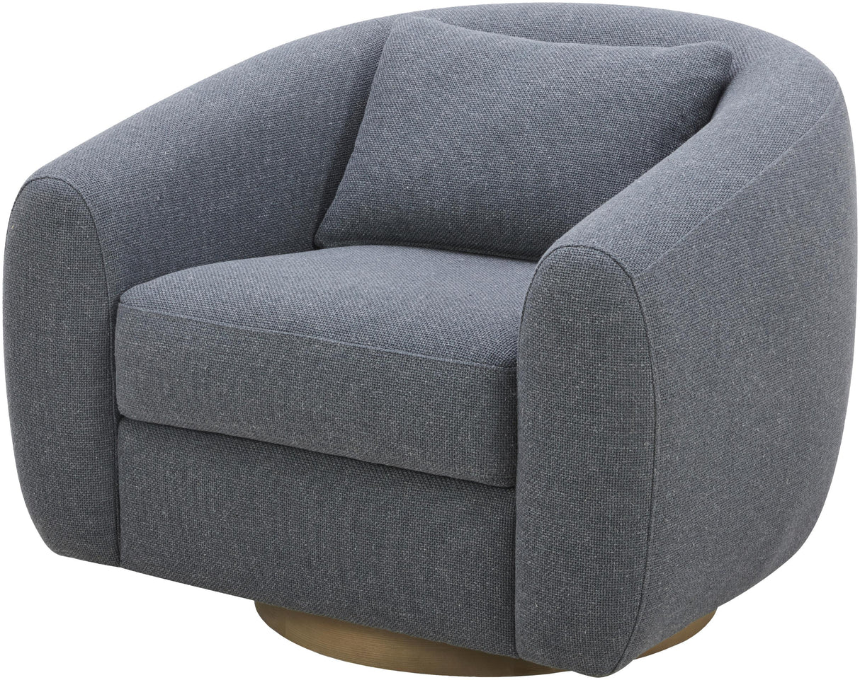 Surya Loma BOLM-002 30"H x 37"W x 33"D Accent and Lounge Chairs