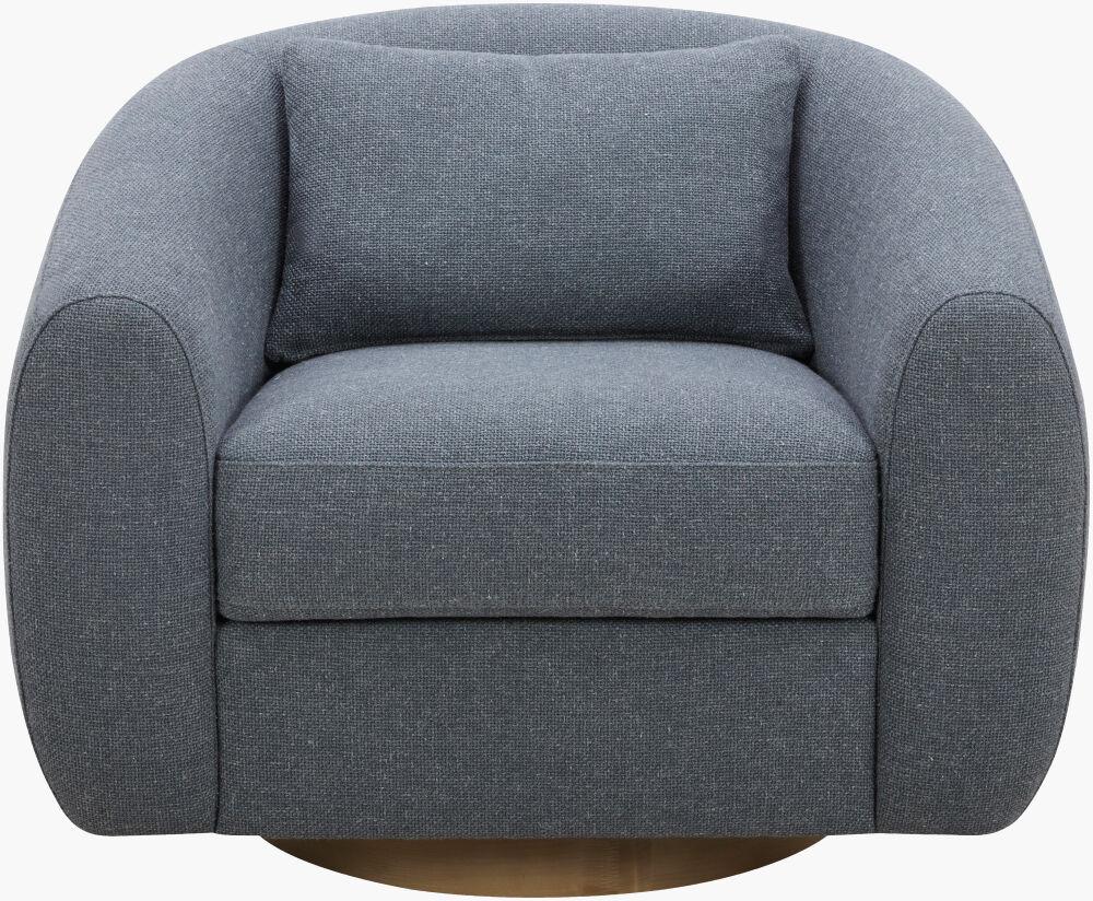 Surya Loma BOLM-002 30"H x 37"W x 33"D Accent Chair