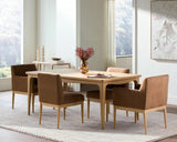 Surya Mollie BOMO-004 32"H x 23"W x 25"D Dining Table/Seating