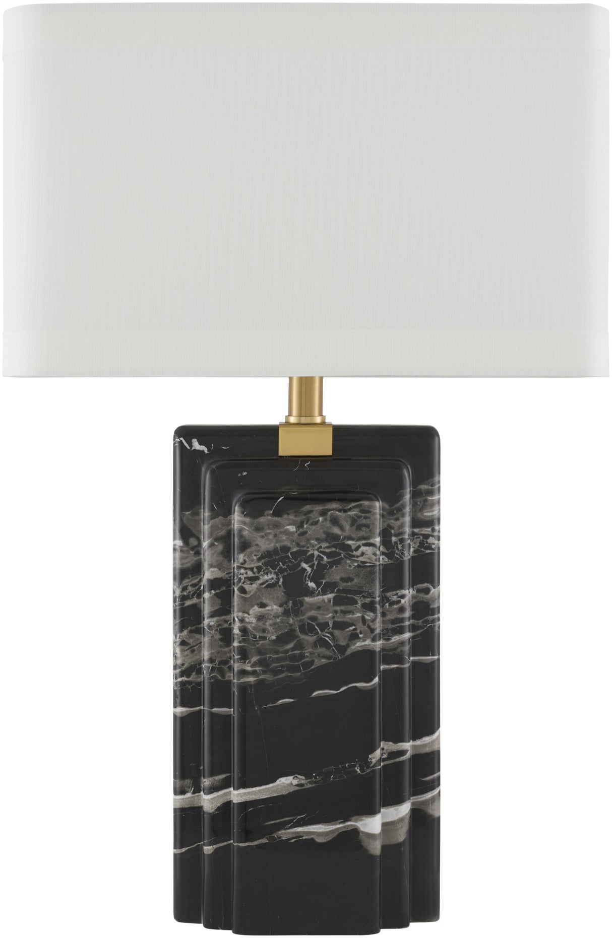 Surya Basalto BSO-001 26"H x 10"W x 10"D Lamp