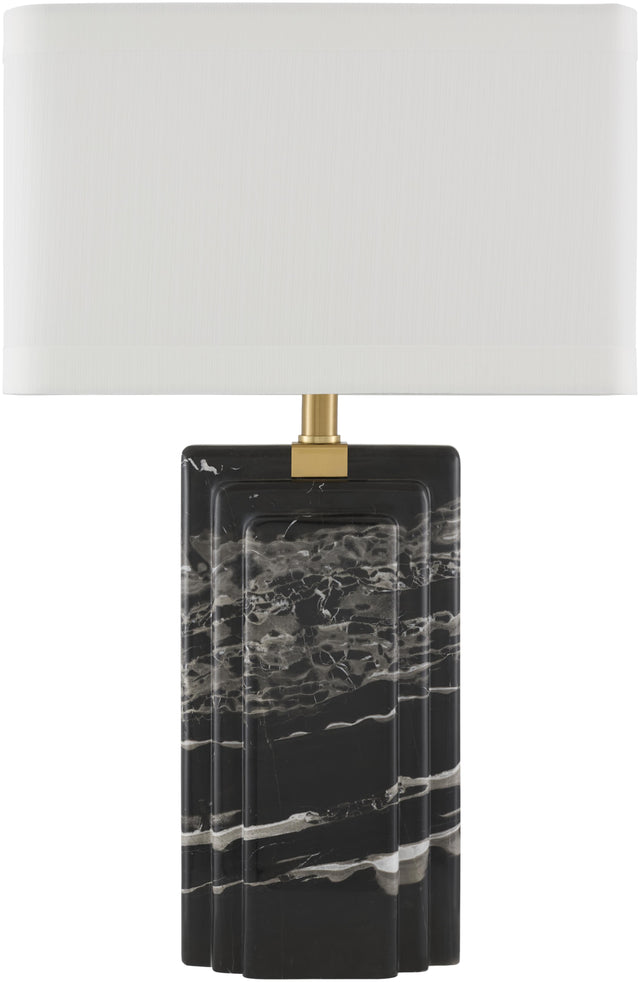 Surya Basalto BSO-001 26"H x 10"W x 10"D Lamp