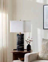 Surya Basalto BSO-001 26"H x 10"W x 10"D Table Lighting