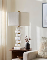Surya Balzano BZN-003 31"H x 14"W x 14"D Table Lighting