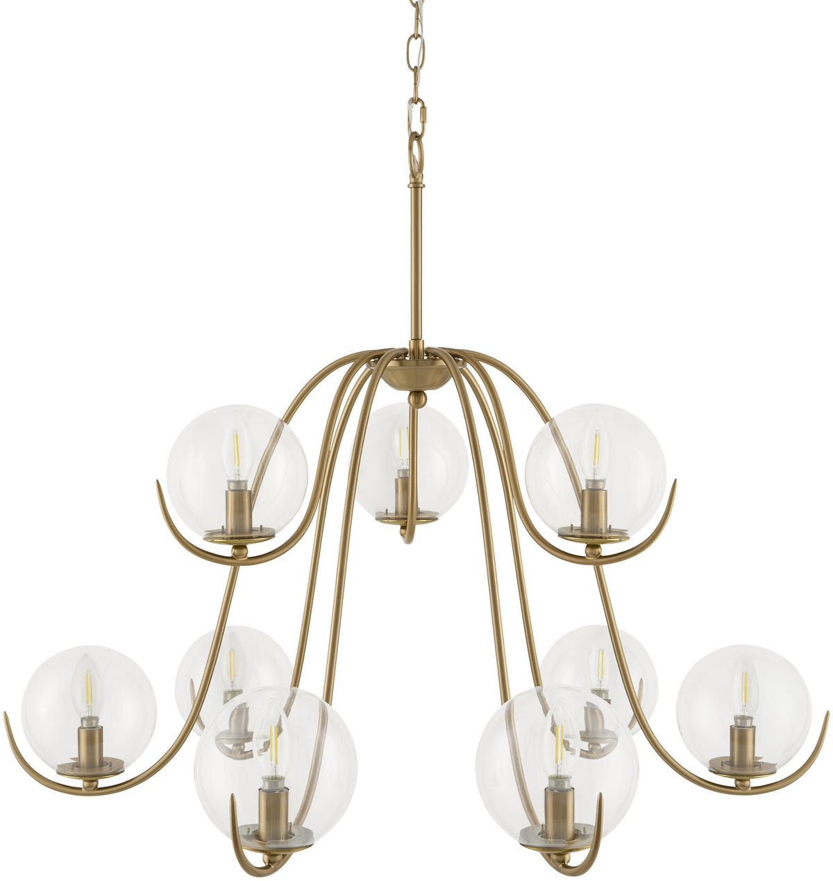Surya Canela CAN-001 32"L x 32"W x 27"H Ceiling Light