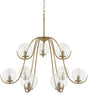 Surya Canela CAN-001 32"L x 32"W x 27"H Ceiling Light