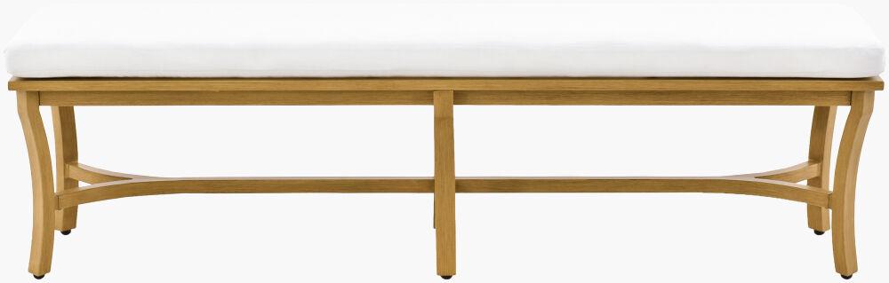 Surya Cape Town CAPE-004 17"H x 69"W x 16"D Bench/Ottoman/Stool