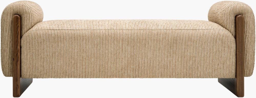 Surya Eddison EDSN-001 22"H x 61"W x 17"D Bench/Ottoman/Stool