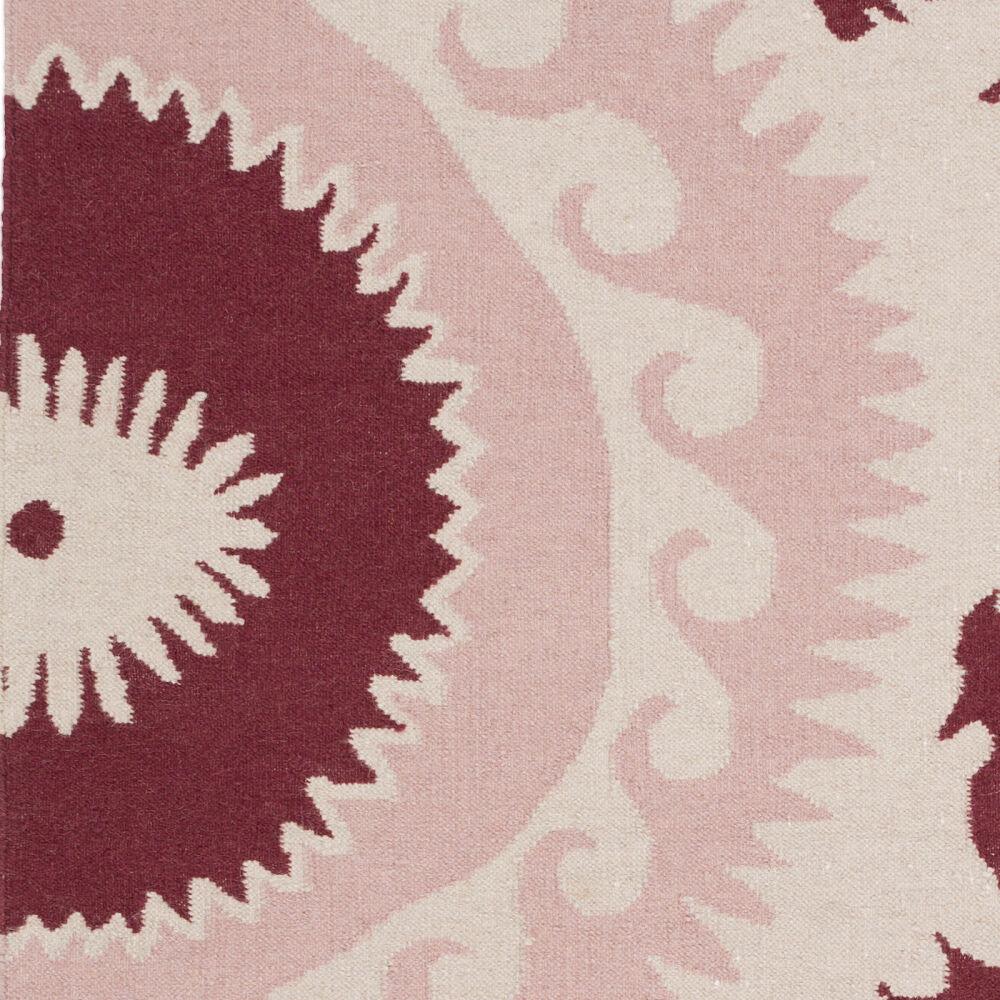 Surya Fallon FAL-1115 Burgundy;Lavender;Oatmeal 5' x 8' Rug