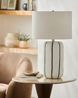 Livabliss Kinki KKI-003 25"H x 15"W x 15"D Table Lighting