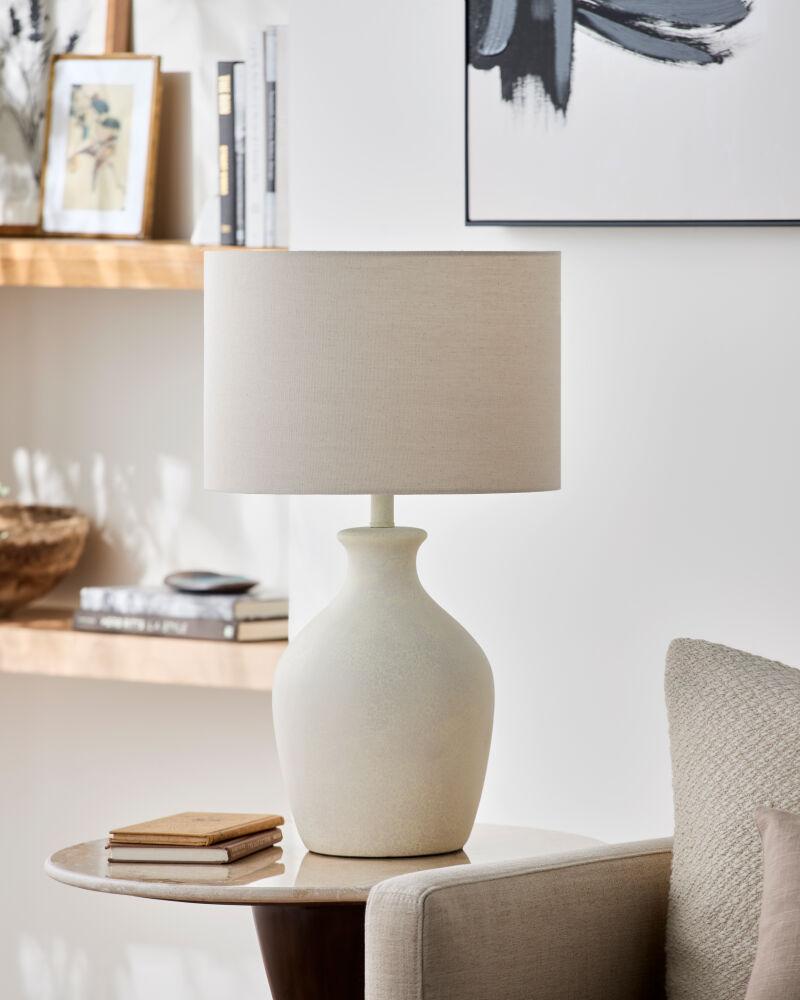 Livabliss Karole KOE-003 25"H x 15"W x 15"D Table Lighting