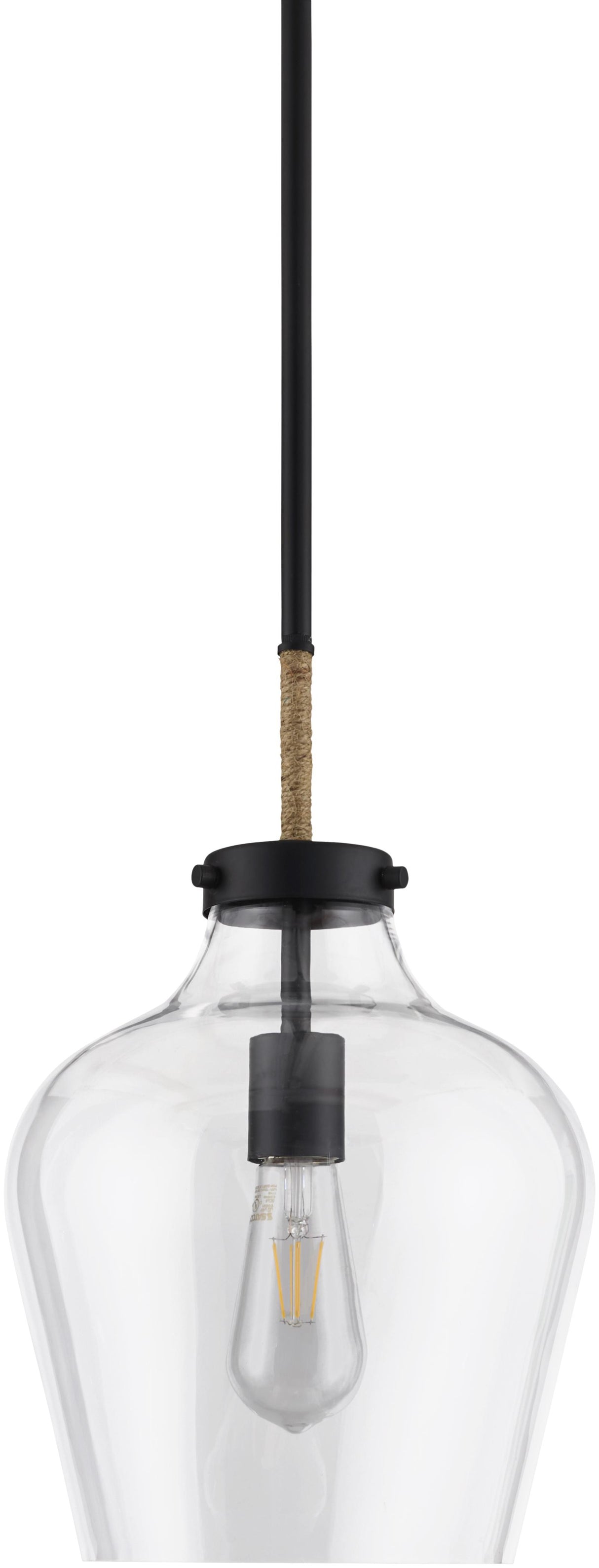 Surya Lavaur LUR-001 8"L x 8"W x 13"H Ceiling Light
