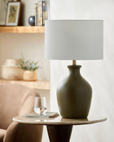 Livabliss Karole KOE-007 25"H x 15"W x 15"D Table Lighting