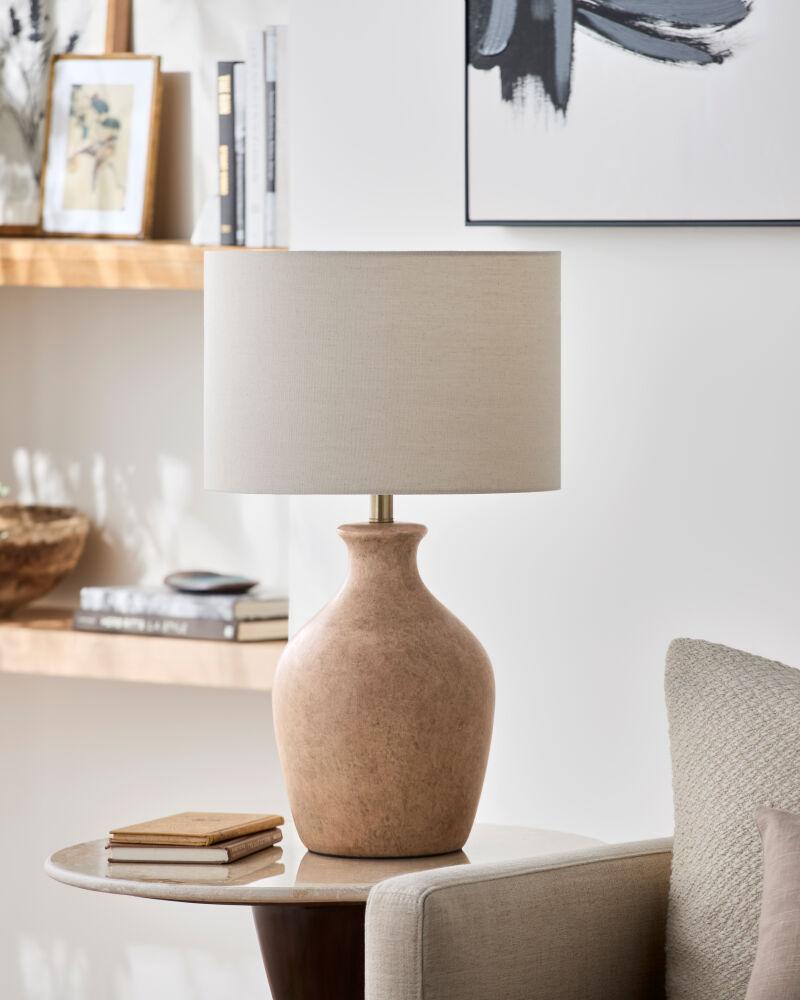 Livabliss Karole KOE-008 25"H x 15"W x 15"D Table Lighting