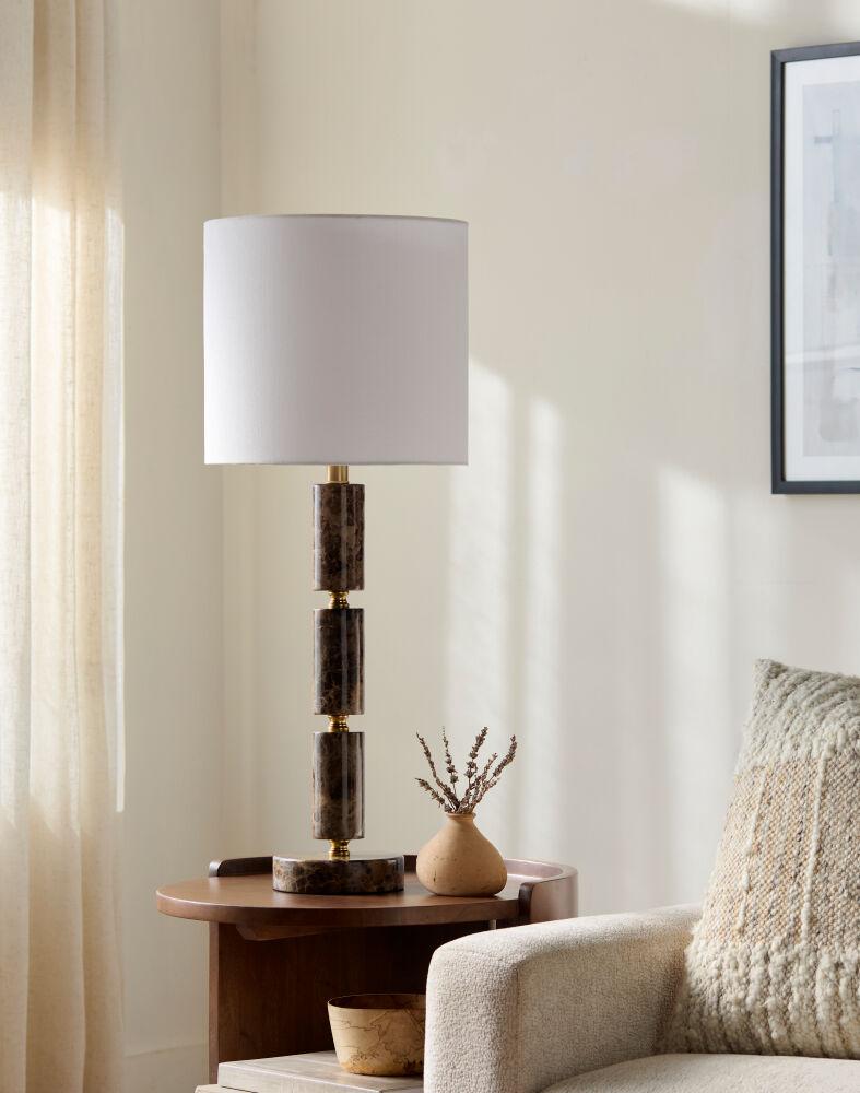 Surya Marzia MZI-003 31"H x 12"W x 12"D Table Lighting