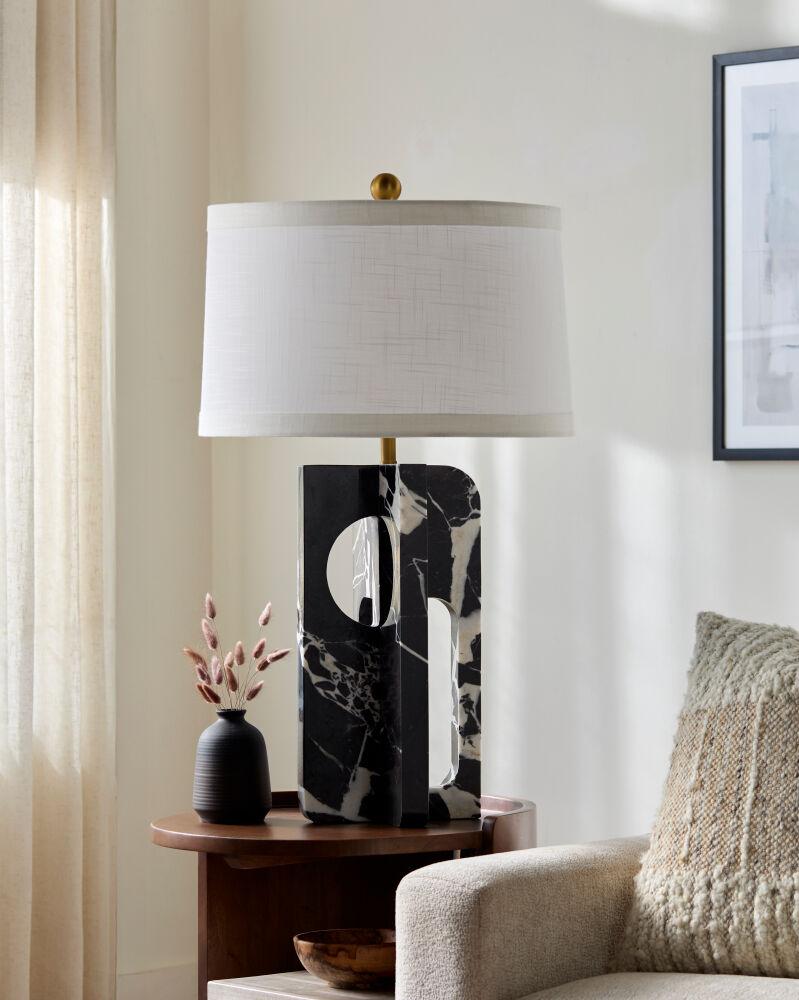 Livabliss Nocturne NCN-001 32"H x 19"W x 19"D Table Lighting